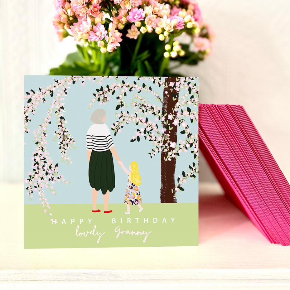 Lottie Simpson 'Lovely Granny' Card